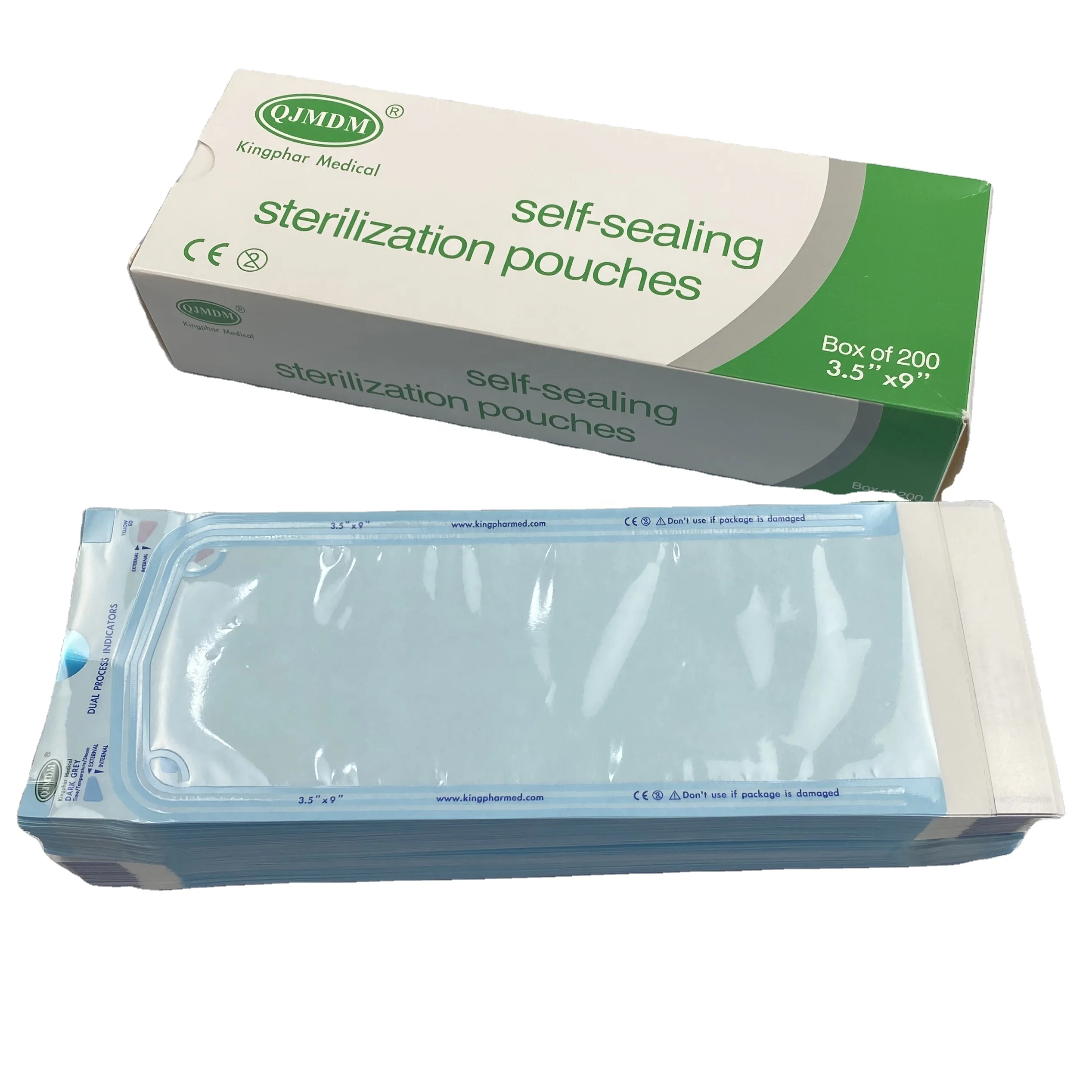 Self Sealing Sterilization Pouch Sterile Pouch sterilizer for Medical  and Dental Packaging