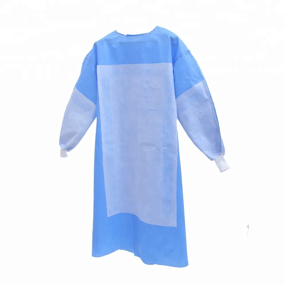 45g SMS Disposable Sterile reinforced Surgical Gown