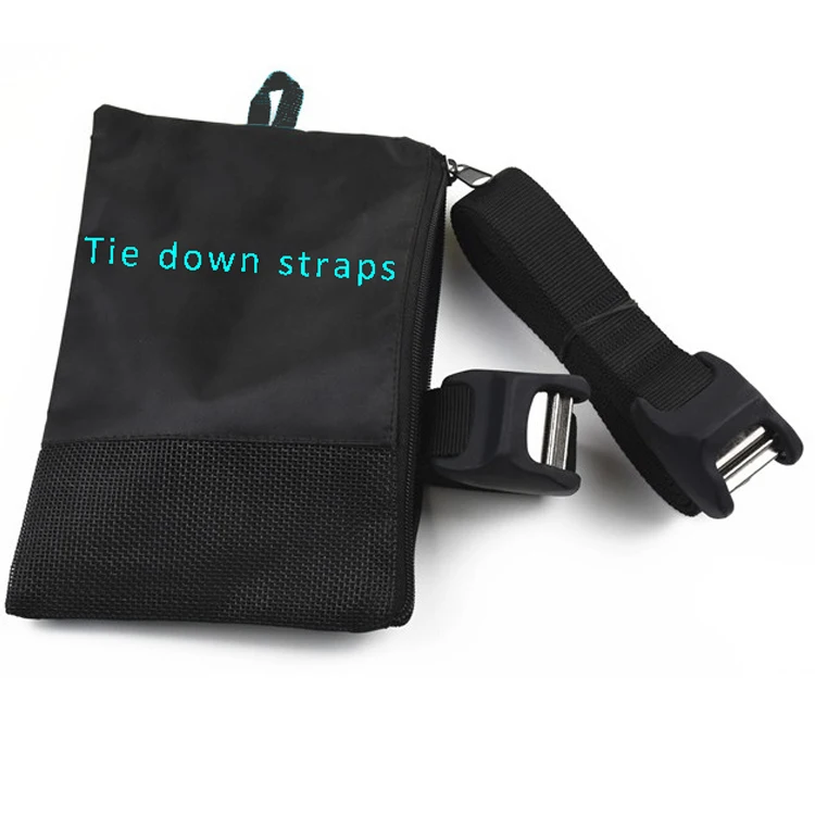 Adjustable Cargo SUP Kayak Surfboard Surf Rack Dirt Bike Tie Down Straps with Silicon Cover