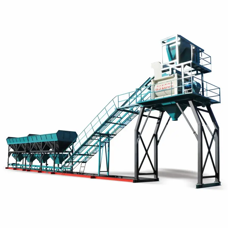 60m3/h Concrete Batching Plant Ready Mixed Asphalt Batching Plant