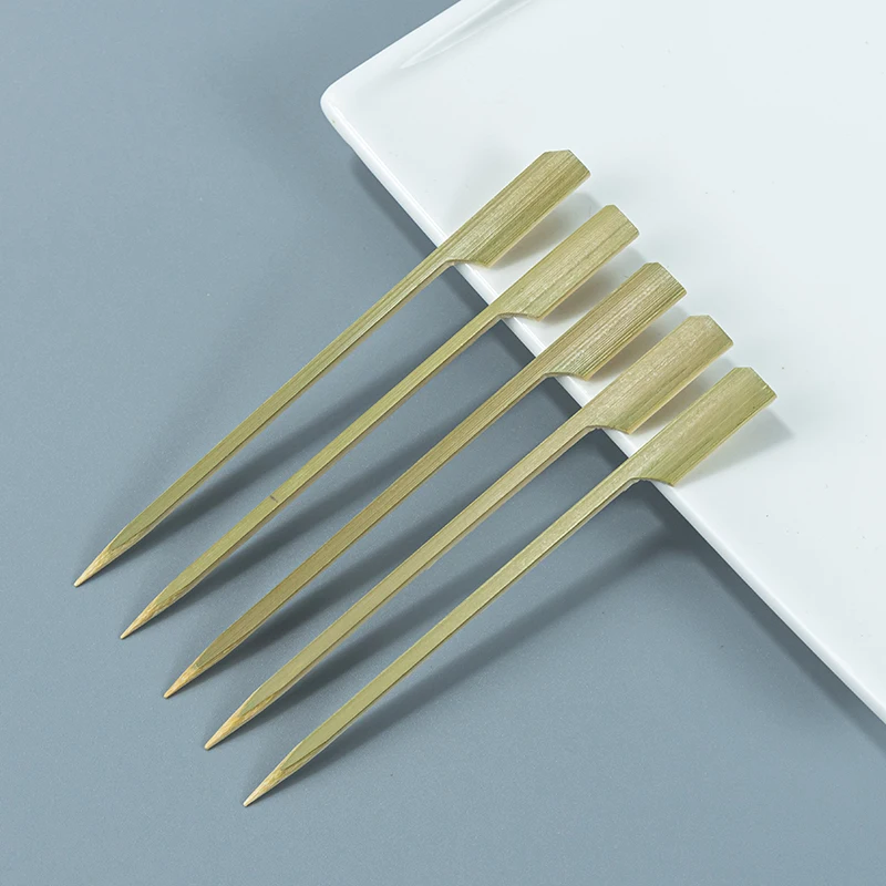 30cm teppo bamboo skewer stick with custom logo