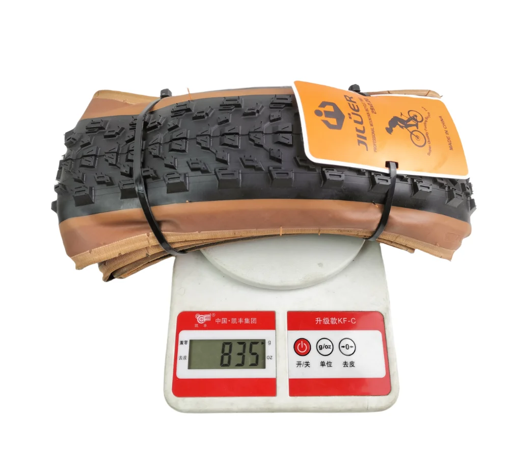 Mtb Bicycle Tyre Antiskid Bike Solid Tyre 29*2.2 60Tpi Rubber Puncture-Resistant Rubber Bike Tyre Jiluer