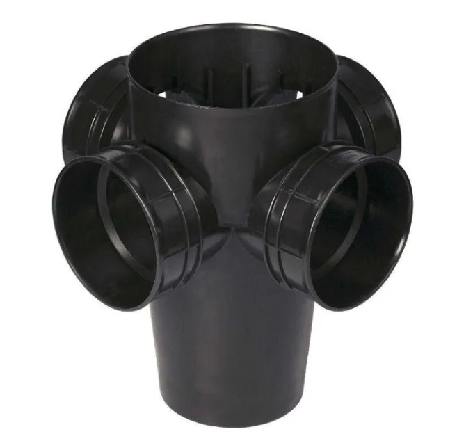 Подземный досмотр скважины HDPE дренажная система пластиковая инспекционная