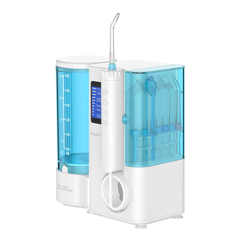 Nicefeel FC3680 ozone Water Flosser Tooth Cleaner Dental Water Flosser desktop Oral Irrigator for home use