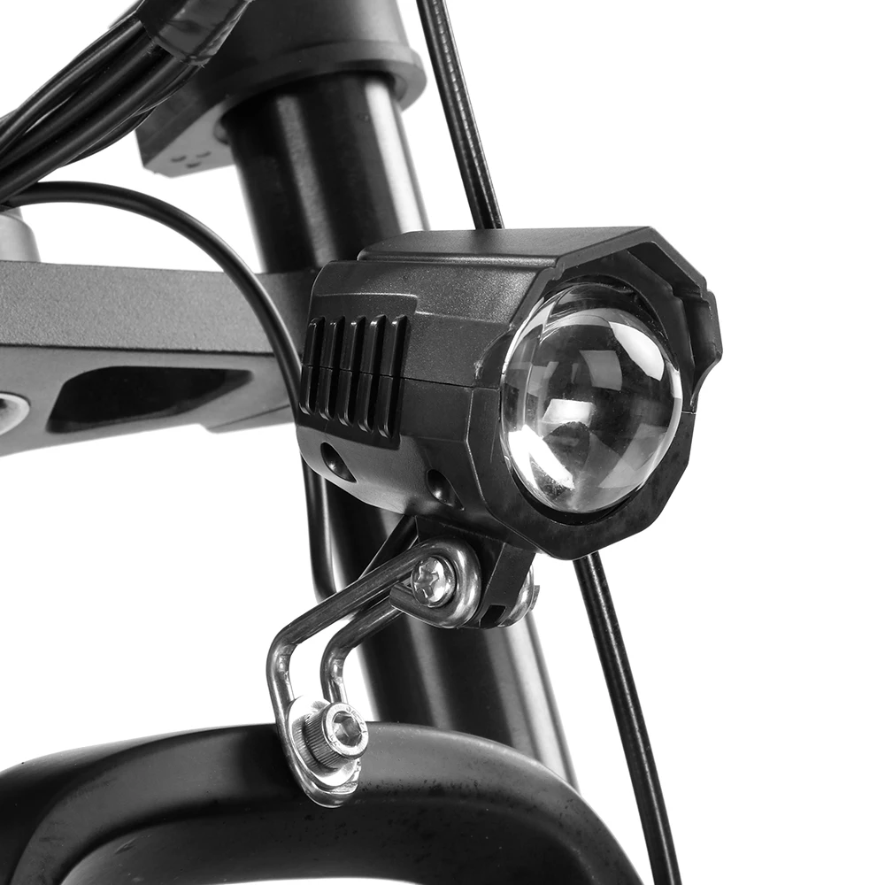 
F-2500E 250W 48V Snow Beach Removable Lithium Battery Dual Disc Brakes Folding Electric Bikes for Adults 