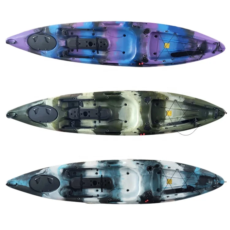 Plastic Boat Sea Fishing Wheel Intex K2 Super Sit In 2 Person Double Pedal Kayak Fishing