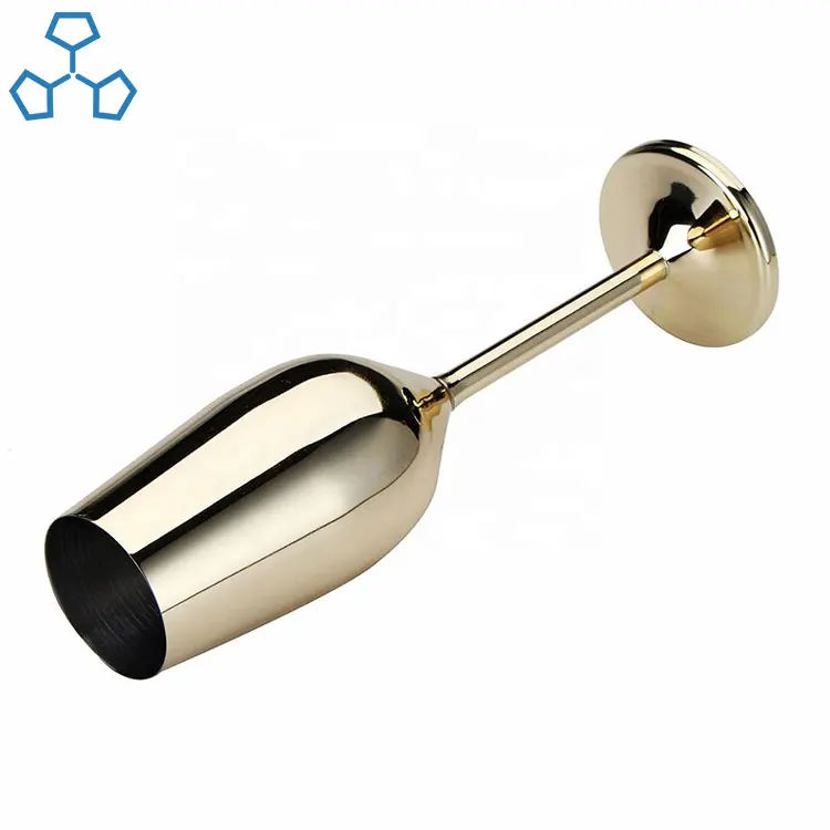 Factory Promotion Aesthetic Reusable Fashionable Handmade Party Custom Gold Champagne Flutes