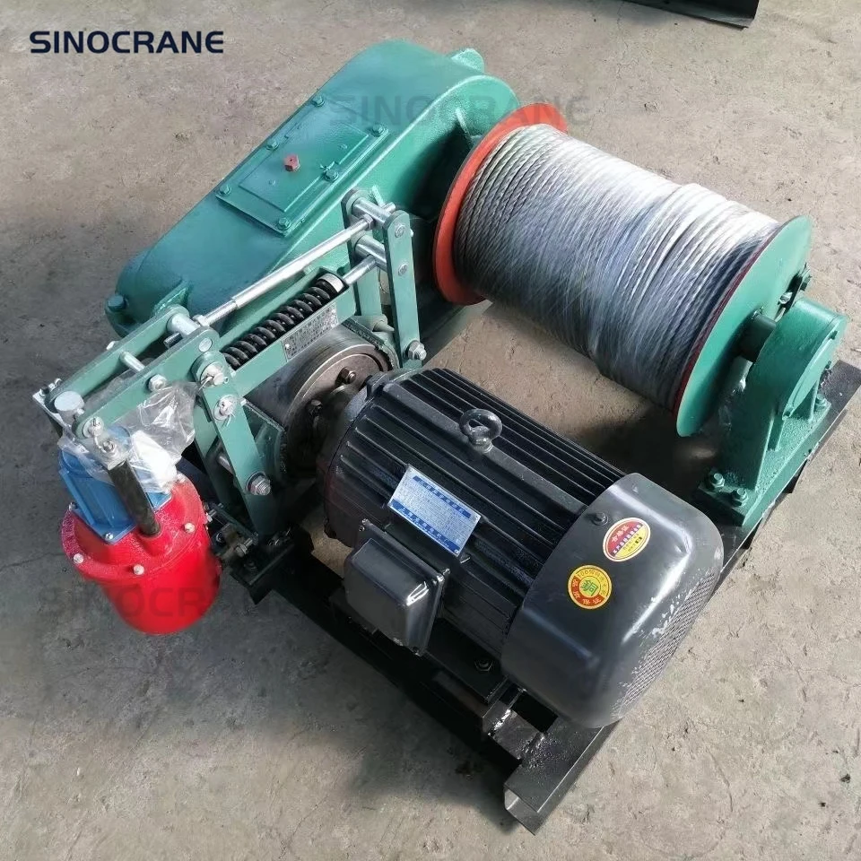 Electric Windlass Elevator Winch For Barge Hydraulic Lifting Winch With Remote Control Pulling Cable Wire Rope Winches (1600598795664)