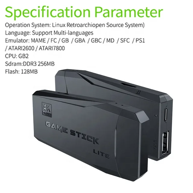  Встроенный 10000 беспроводной геймпад HDMI игровой плеер классический ретро джойстик портативная игровая консоль для