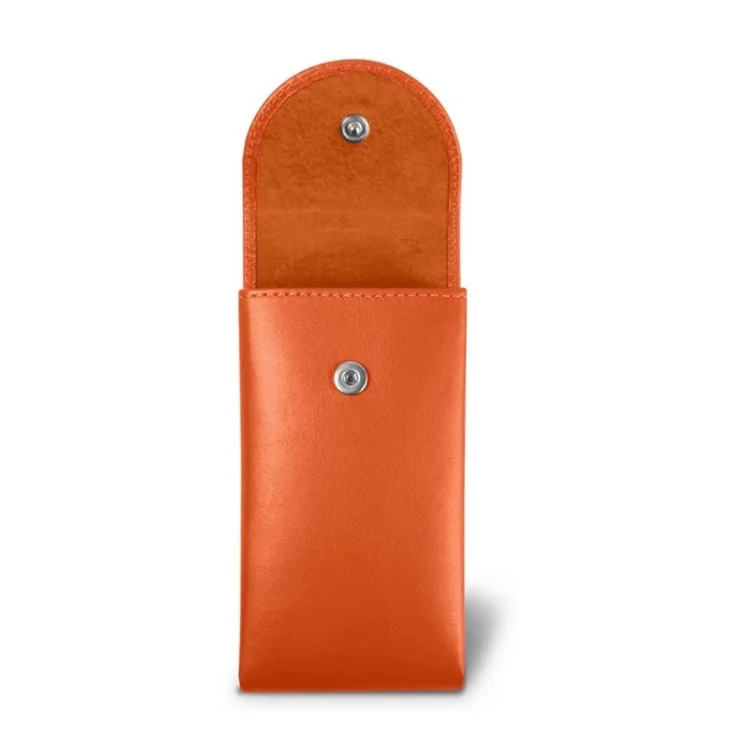 Custom watch holder box pouch portable travel pocket leather watch case