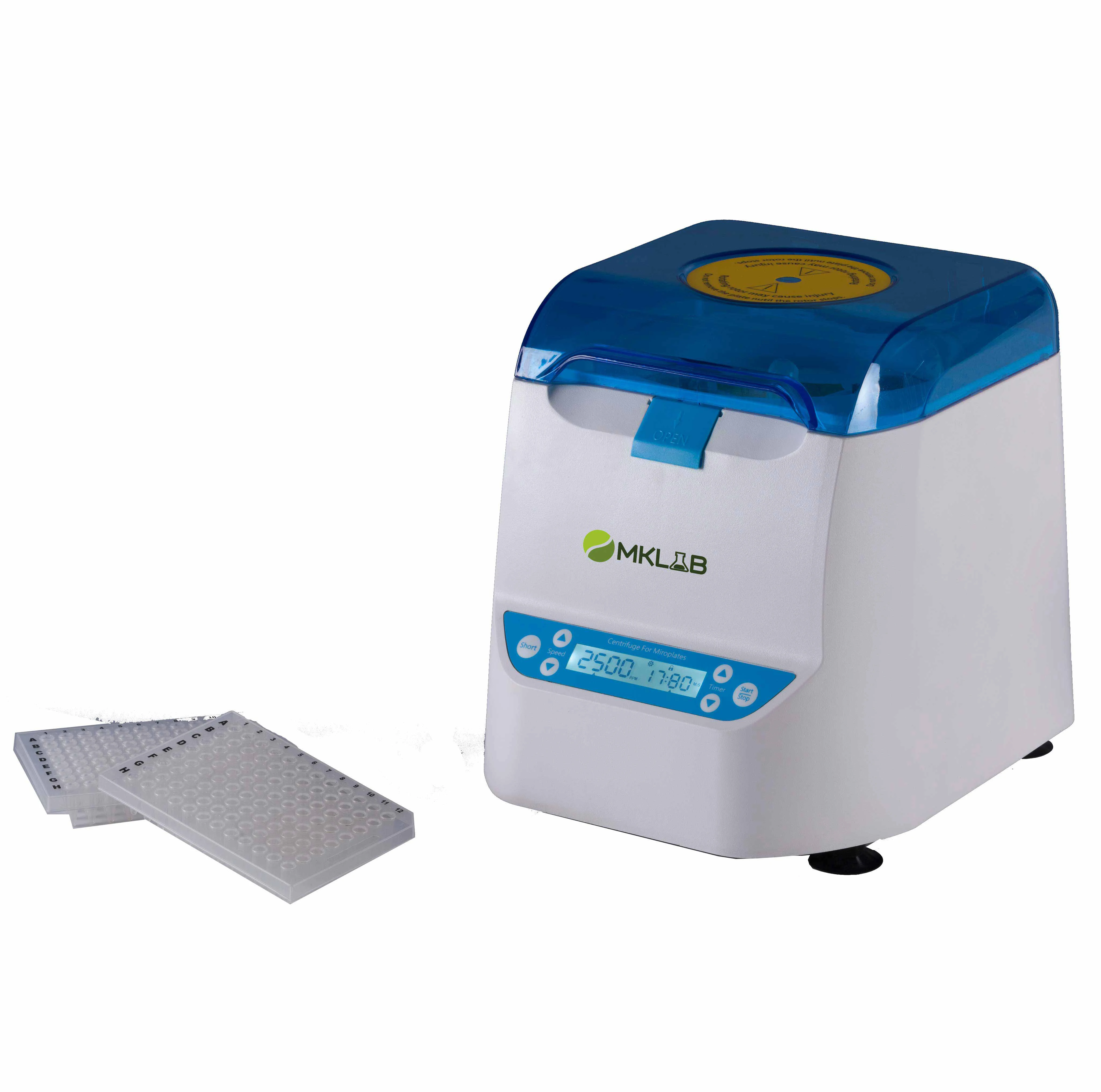 
MKLAB Lab and Medical Centrifuge for 96 holes PCR Microplates max speed 2800rpm 