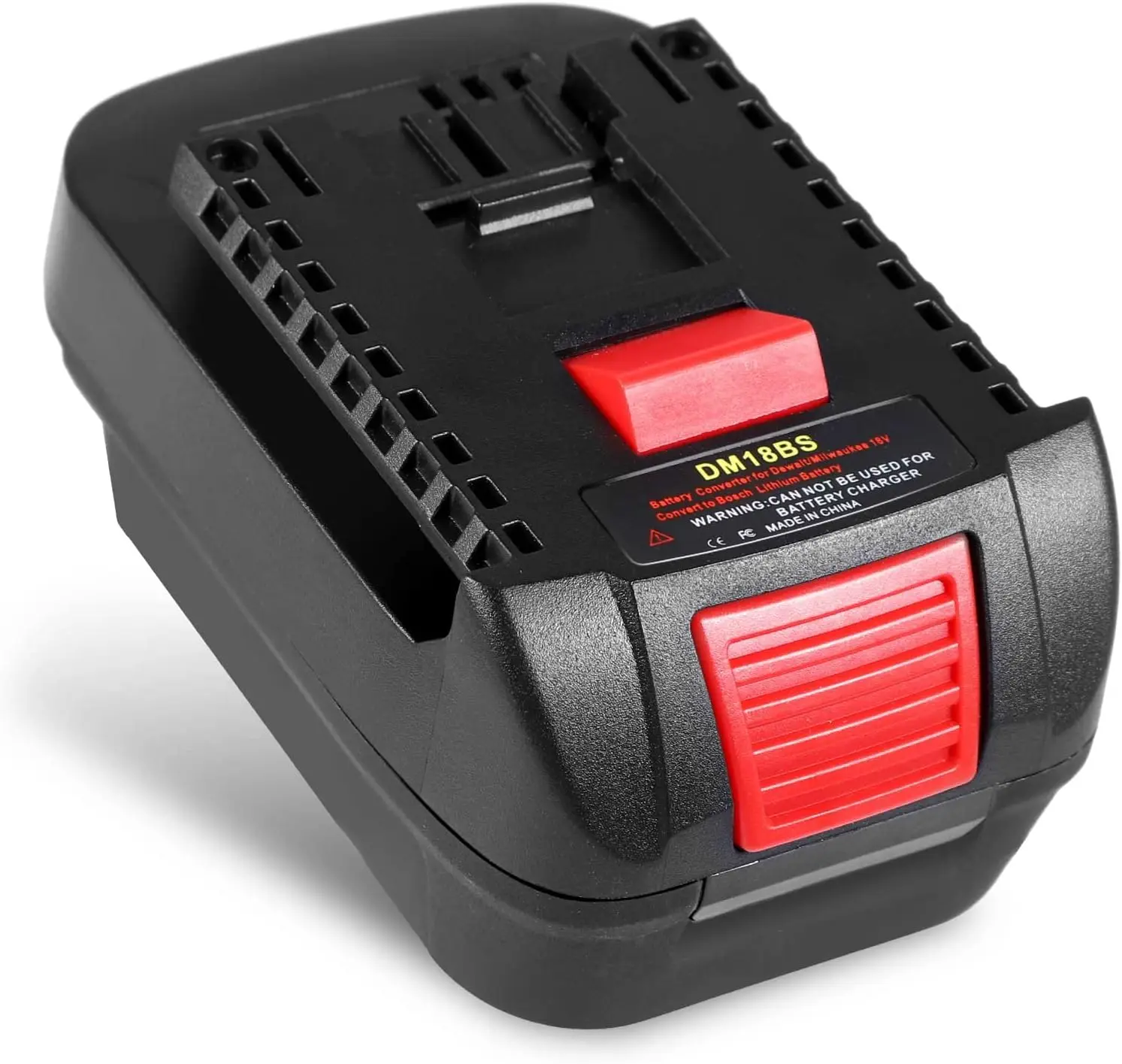 DM18BS Adapter for Dewolt & for Milwauk 18V Battery Convert for Bos ch 18V Blue Professional System Tool battery replacement