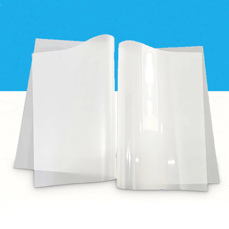 30CM 60CM White Ink Heat transfer DTF PET Film 30cm 60cm Roll Size Pet Film DTF Cold/Warm Peel HTV Heat Transfer Vinyl DTF Film