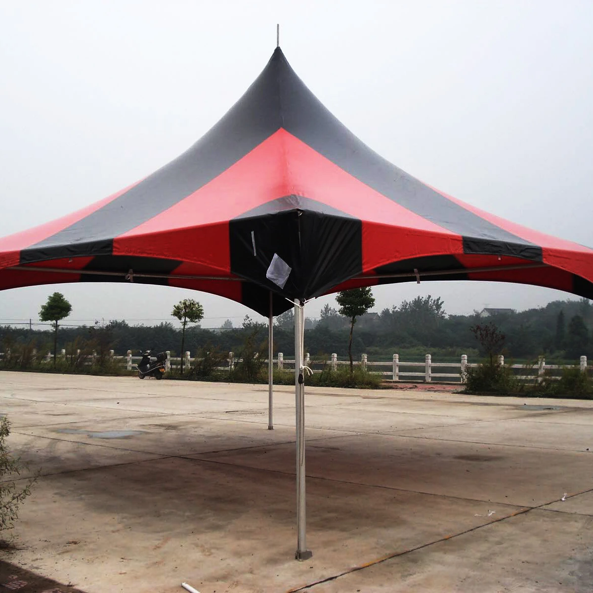 Premium Vinyl High Peak Frame Gazebo Tent For Outdoor Wedding Event
