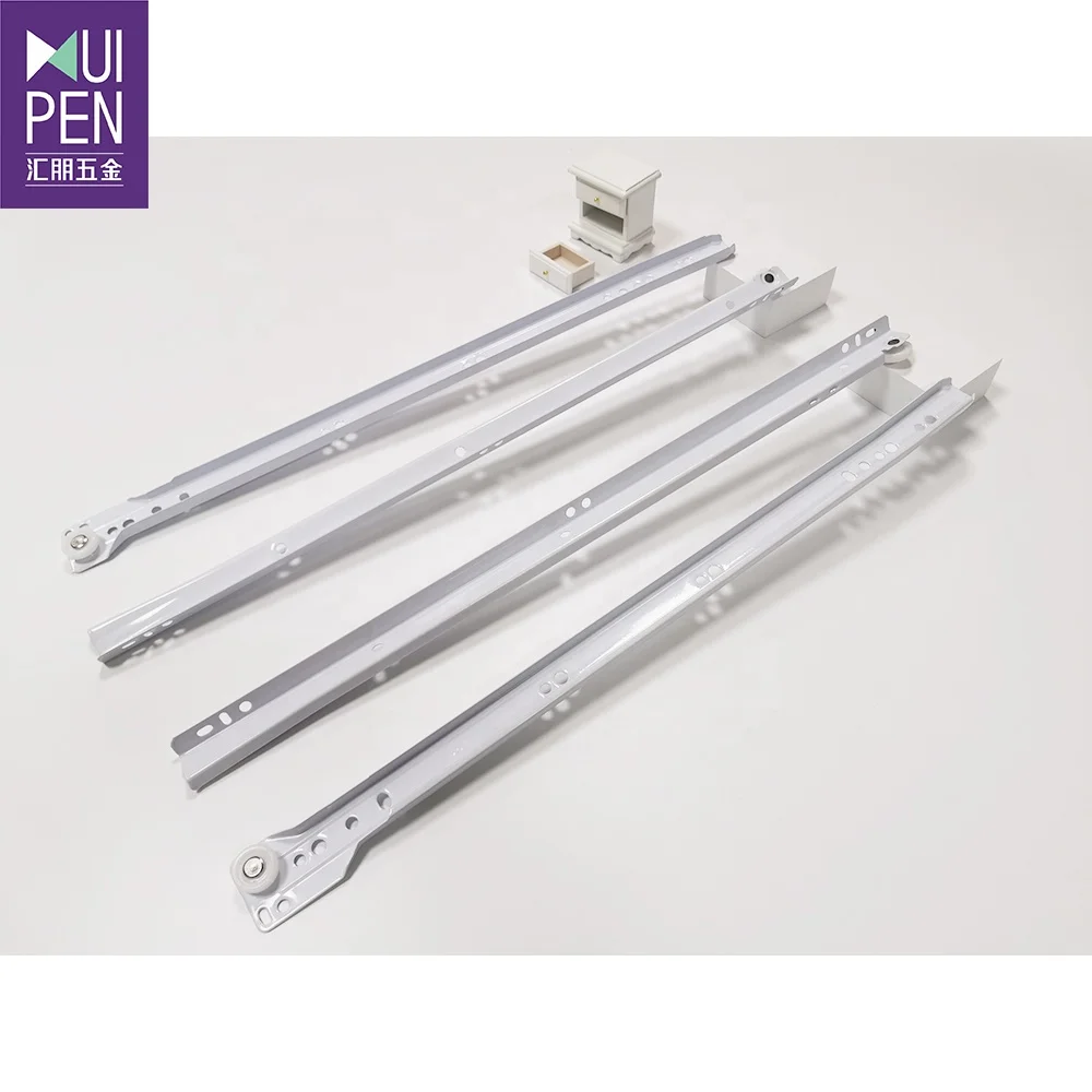 drawer channel furniture slide Factory price good quality epoxy powder coating paint  Drawer slides Runner guides