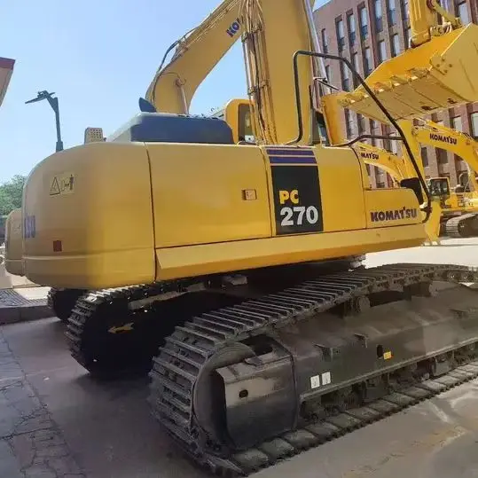 Японский оригинальный использованный Komatsu PC 270 pc270 pc270-7 экскаватор низкая цена для продажи