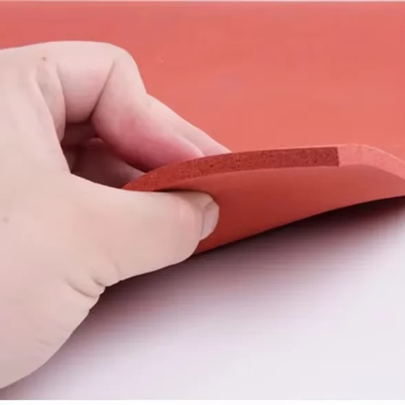 High-Temperature Silicone Foam Sheets for New Energy Battery Pack Sealing Solutions with Cutting Processing Available