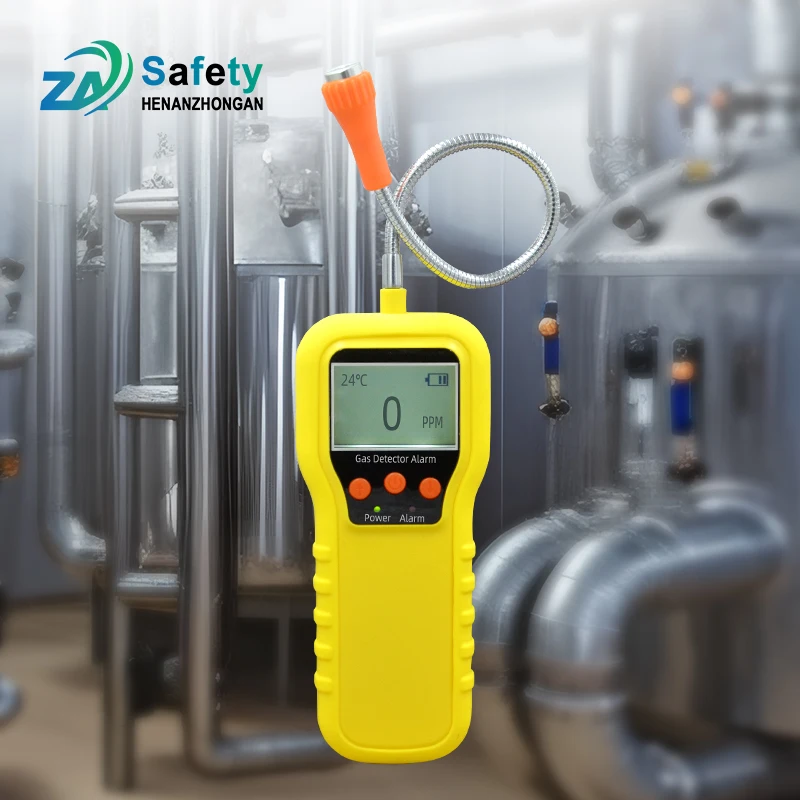 Portable Single Gas Detector KP816 LPG Gas Detector IP65 Level Protection with USB Charging