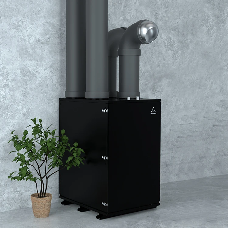 WIFI control silent operation 350 rated airflow DC inverter HPERV with GMCC DC inverter compressor