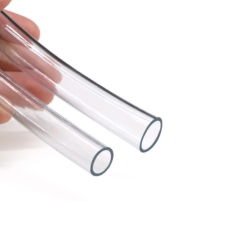 High quality flexible food grade non-toxic transparent flexible plastic PVC transparent hose