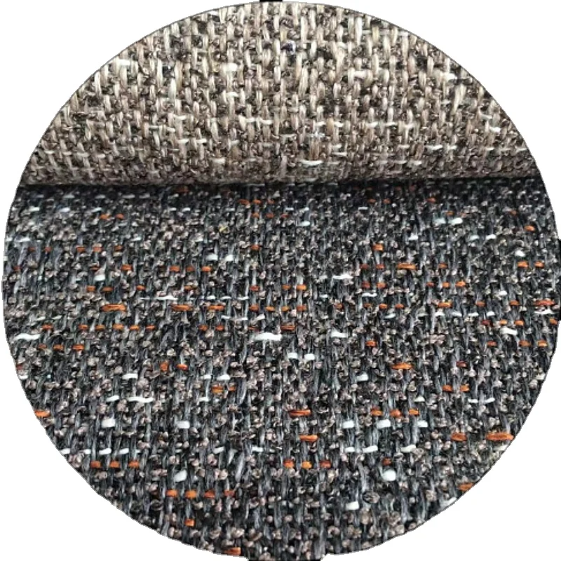 Factory price High quality Home textile Upholstery Sackcloth Top-ranking Slubbed For sofa Soft adornment Decor fabric