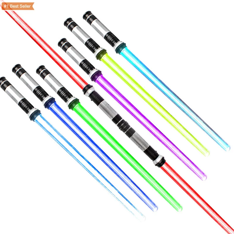 Children Laser Force Awakens Lightsaber Theme Park OEM Light Sword Flashing Star-wars Led Lightsaber Sound Colorful Sword Toy