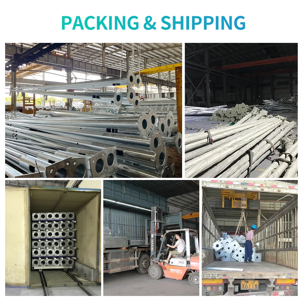 single single arm 15ft 20ft 25ft 30ft 4m 5m 6m 7m 8m 9m 10m 11m 12m galvanized steel used street lighting pole price