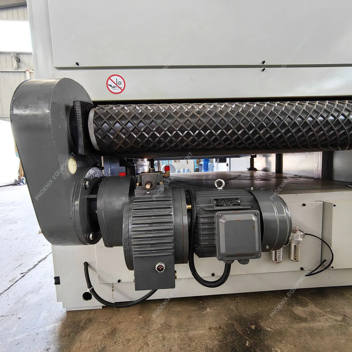 Broad band B-R-RP Wide Belt Grinding Sander With Good Configuration Sanding Machine