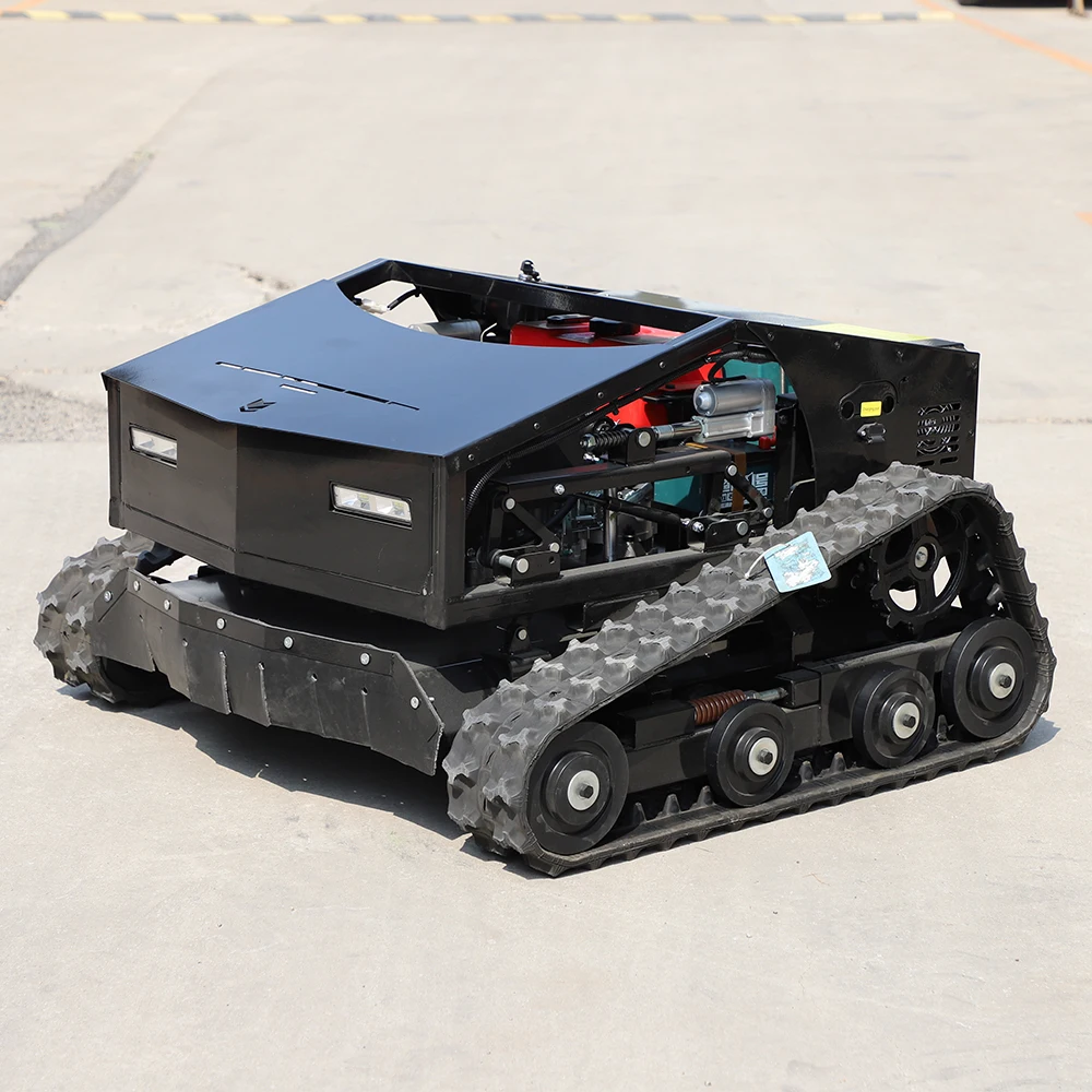 2023 NEW Mini crawler remote control zero turn lawn mower grass blade Robot Mower for agricultural machinery