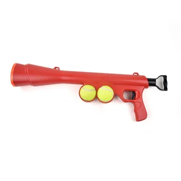 RTS Hot Sale Pet Dog Ball Thrower Ball Launcher Fire Balls Gun Pet Dog Puppy Interactive Toys