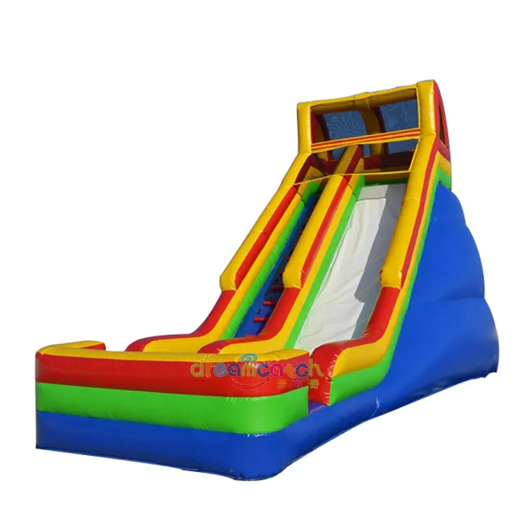 Commercial inflatable water slides backyard air trampoline jumping inflatable bouncer with pool