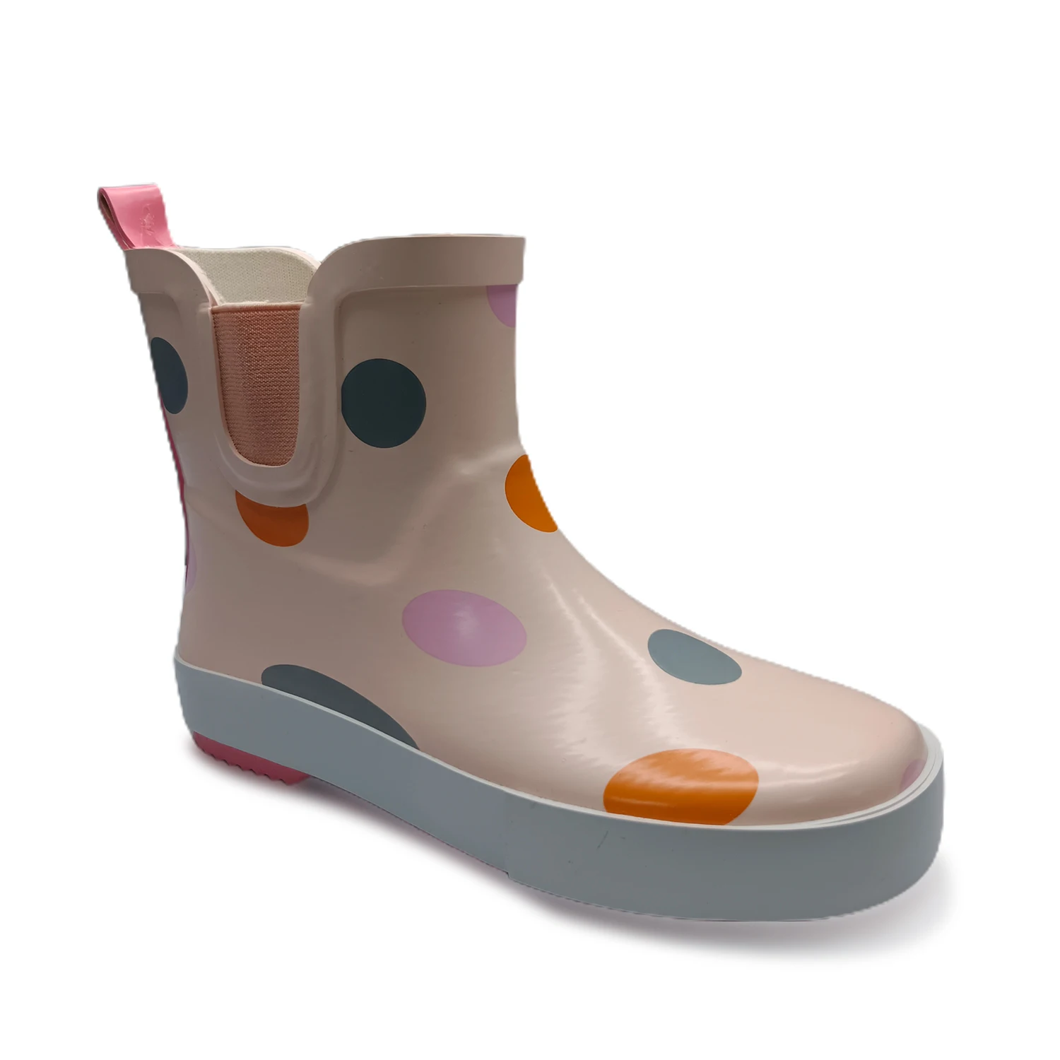 OEM/ODM Children Rain Boots Cute Rain Shoes Non-slip Short Rubber Boots Kids Students Walking Waterproof Rain Boot