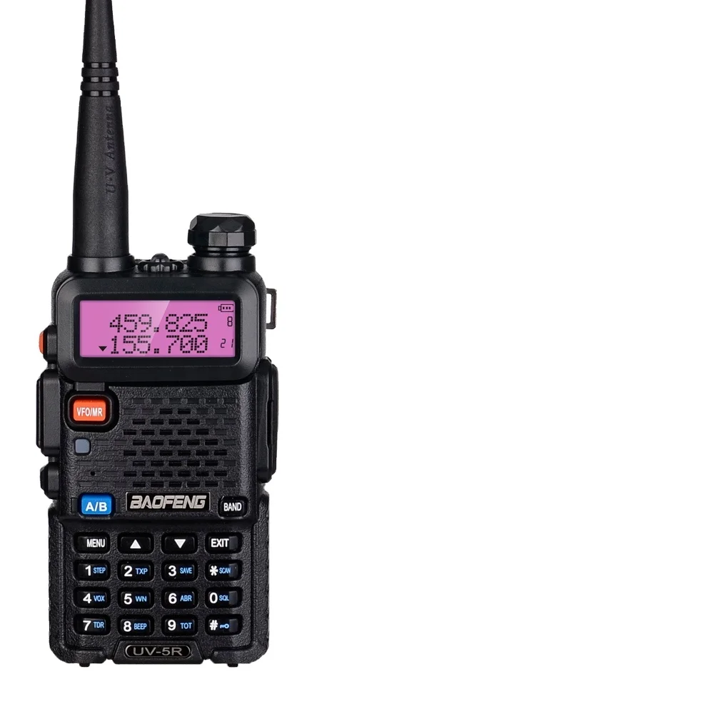  Baofeng uv-5r дальний Ham Радио FM трансивер Walkie Talkie двухстороннее радио 5 Вт UHF/VHF двухполосный иди и болтай