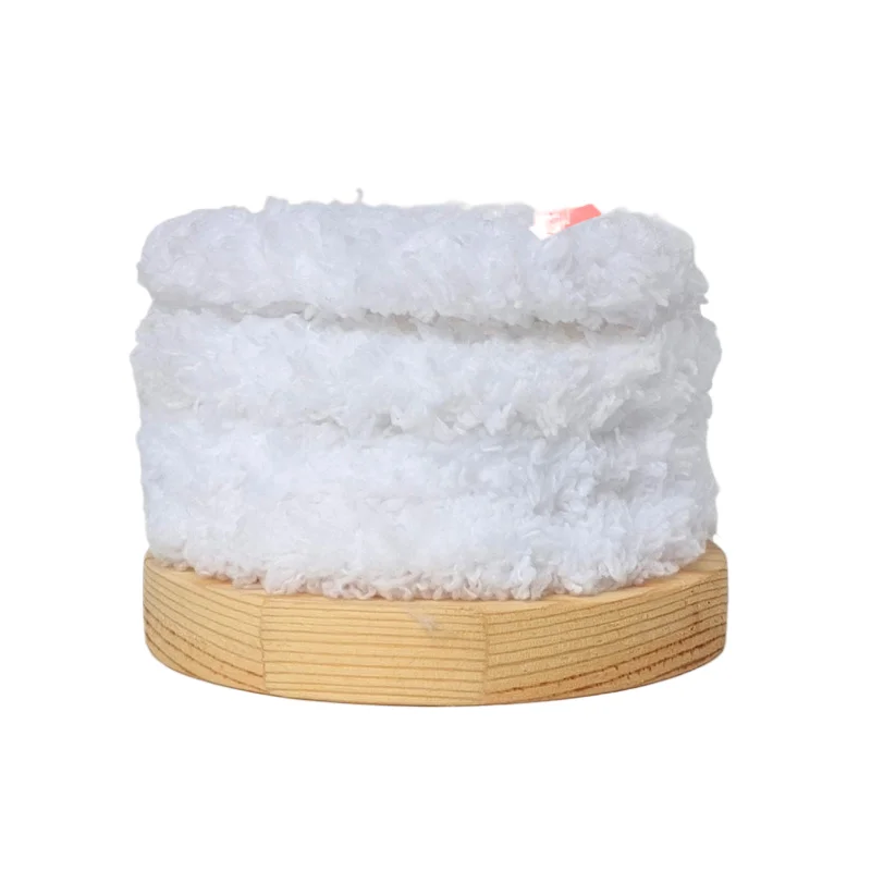 2408 wokada 15MM Coral velvet Twister bar diy material pack thick crypto plush strip puppy rabbit doll wholesale