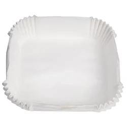 Xieli Factory Price Brown or White Silicone Coated Square Air Fryer Disposable Parchment Paper Liner For Baking Cooking