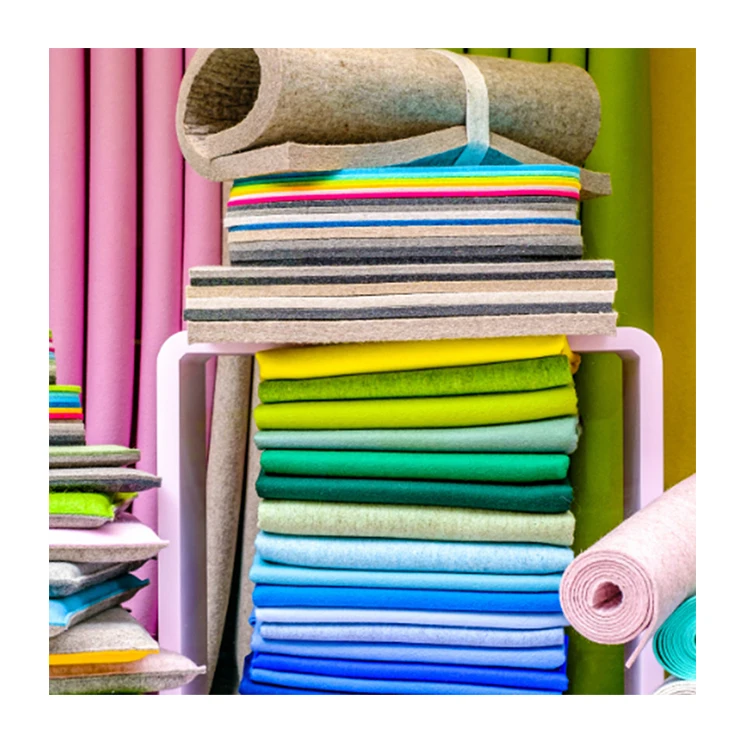 High Temperature Resistant Needle Punched Felt Pressed Hard Stiff Felt 8mm 9mm 10mm