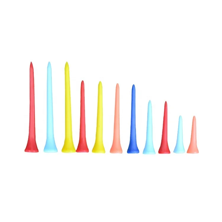 Factory Wholesale Bulk Colored Golf Tees Plastic for Golf