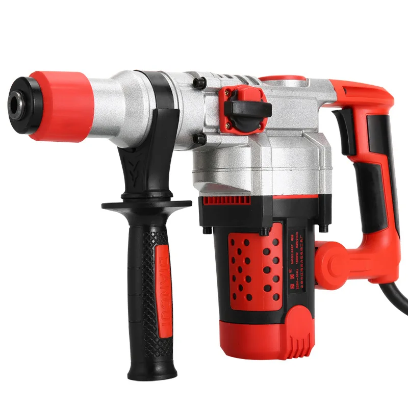 High Power Heavy Duty Jackhammer Concrete Breakers Electric Demolition Hammer Impact Drill Set