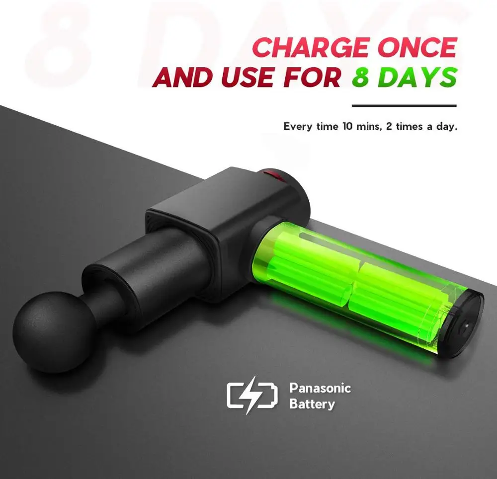 Лучшее качество, мини-массажер для глубоких тканей, пистолет для массажа мышц, пистолет для домашнего использования