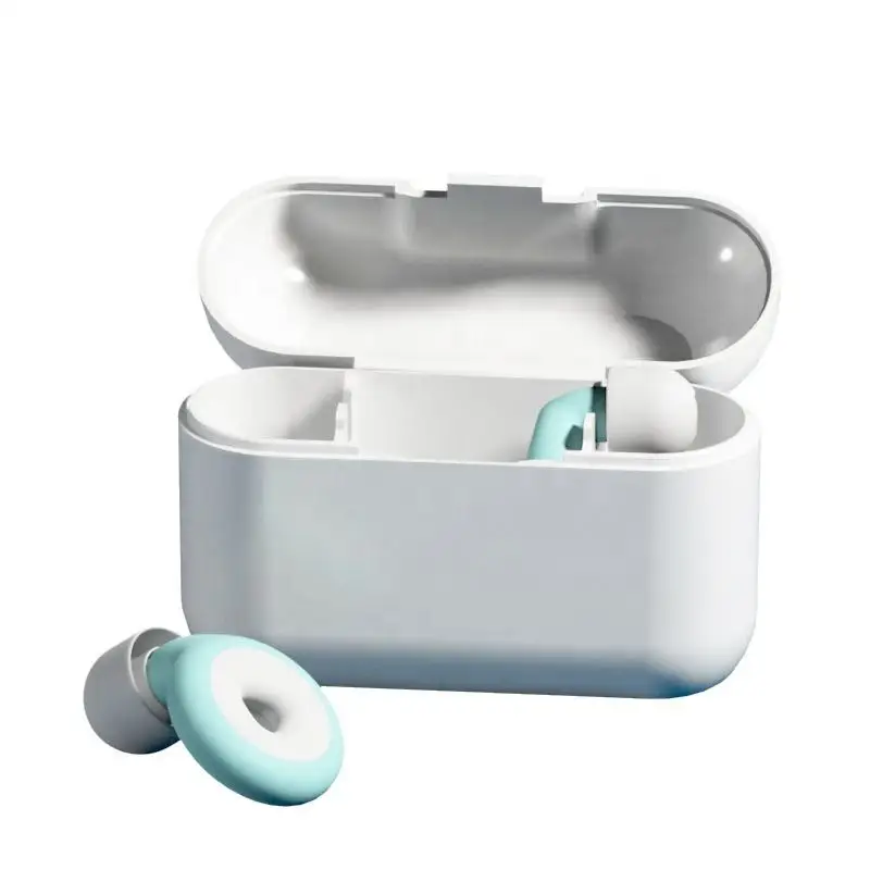 Adjustable Safety Hearing Protection Sound Proof Silicone Sleeping Ear Plugs with Plastic Case