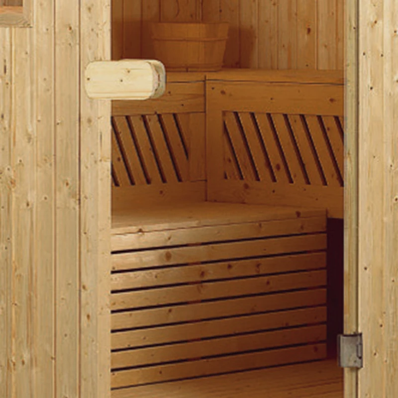 Direct supply from Chinese manufacturer modern comfortable 4 persons solid wood sauna rooms
