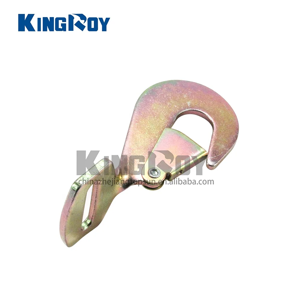 KingRoy 2 дюйма 50 мм оптовая продажа тяжелые грузовые трещоточные ремни витой крючок с защелкой для стягивания