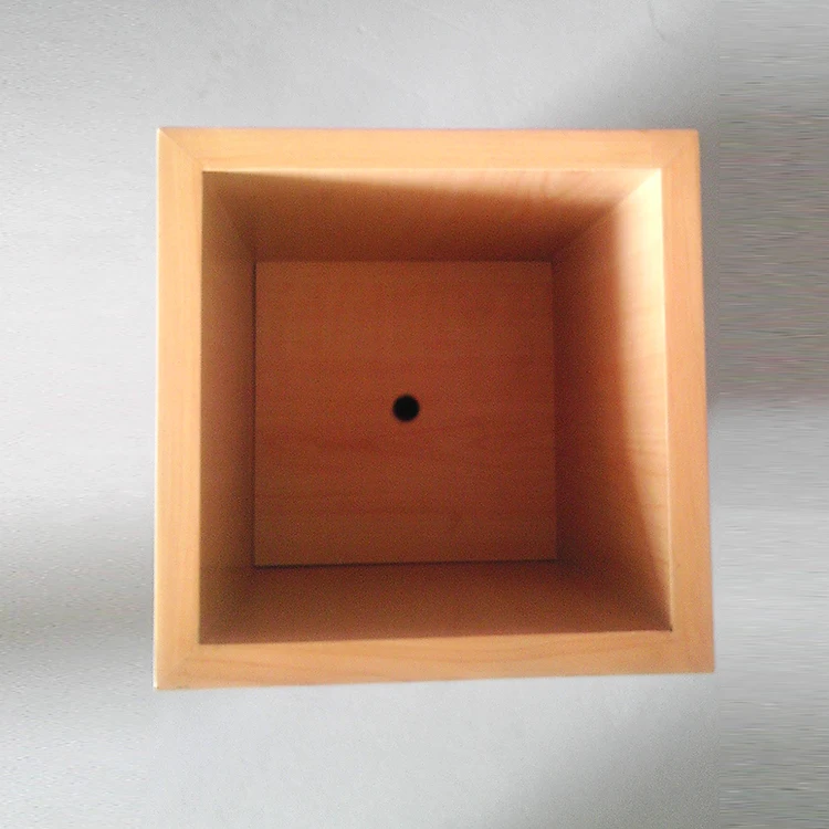 Customized wood wine bottle box wood stash box wood recipe box