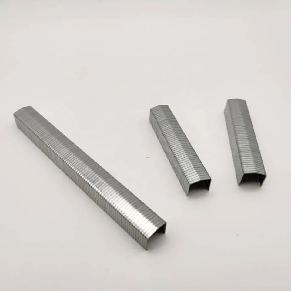 Скобы STCR5019 10 мм 3/8 дюйма, гальванизированные силовые скобы, 5000 шт./коробка