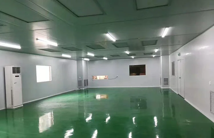 Manufacturing Biotech Building Laminar Flow Roof Scientific Clean Room Sandwich Panels for Clean Room