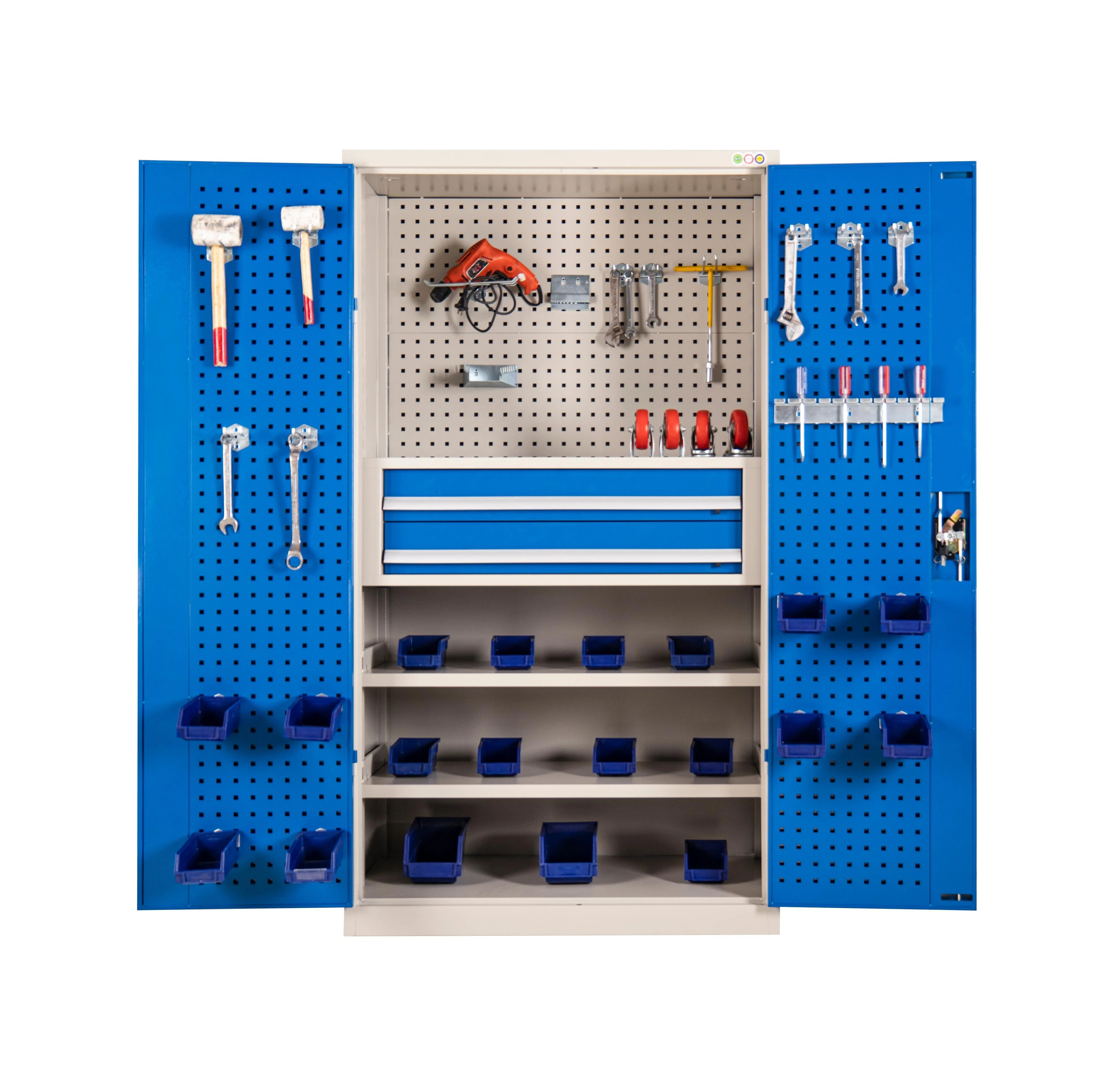OEM Customizable Heavy Duty 2-drawer Tool Cabinet Cold Rolled Steel for Factory & Workshop All-one Tech Storage Metal Solution