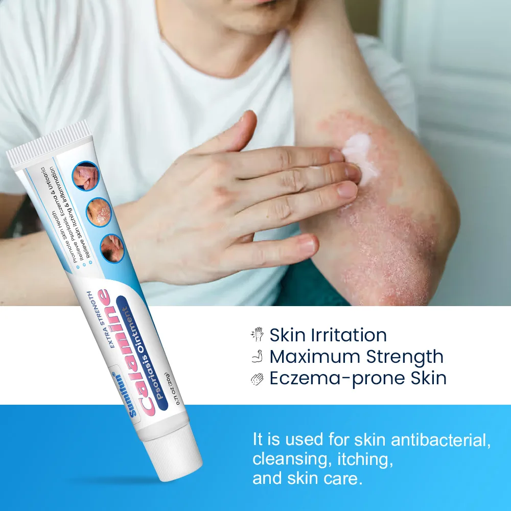 Skin Psoriasis Cream Dermatitis Eczema Ointment Treatment Natural Herbal Psoriasis Cream 20g