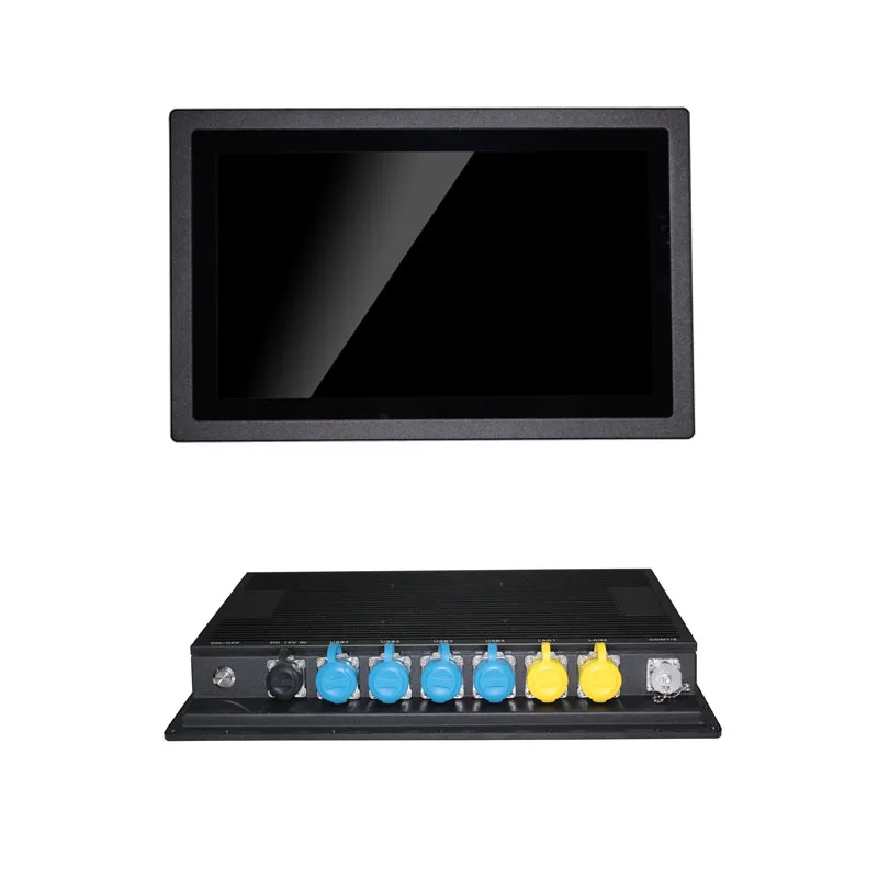 17 inch  Industrial Rugged Touch panel PC support CPU intel i5/i7 and IP65/IP67 rate  Al-alloy material Rugged monitor