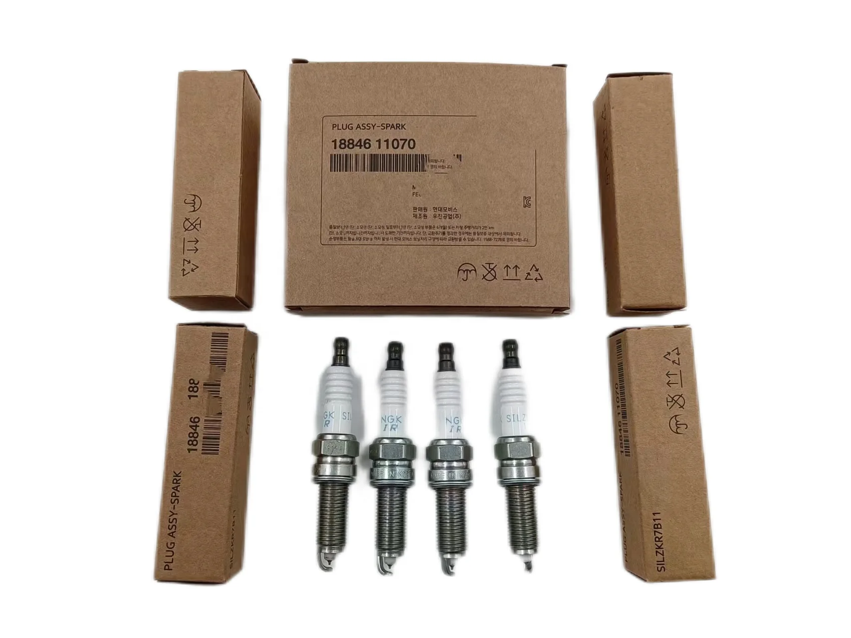 18846-11070 New OEM spark plug assy original factory quality suitable for Hyundai Kia CARENS IV (RP) K5 Ssangyong