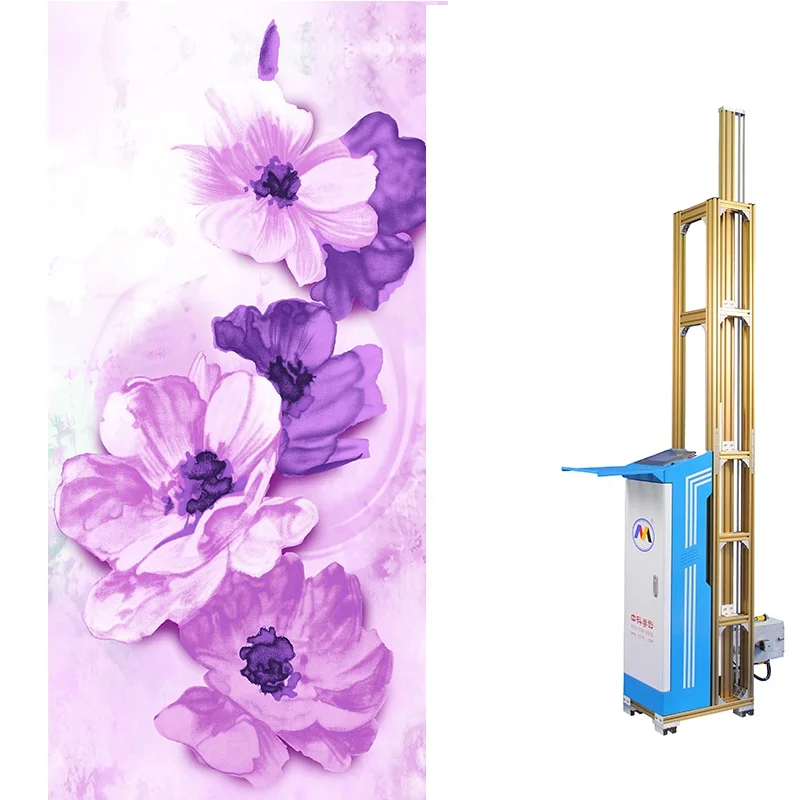 Logo Advertisement House Decoration Full Color Large Format3D Effect Art Decoration Vertical Wall Printer